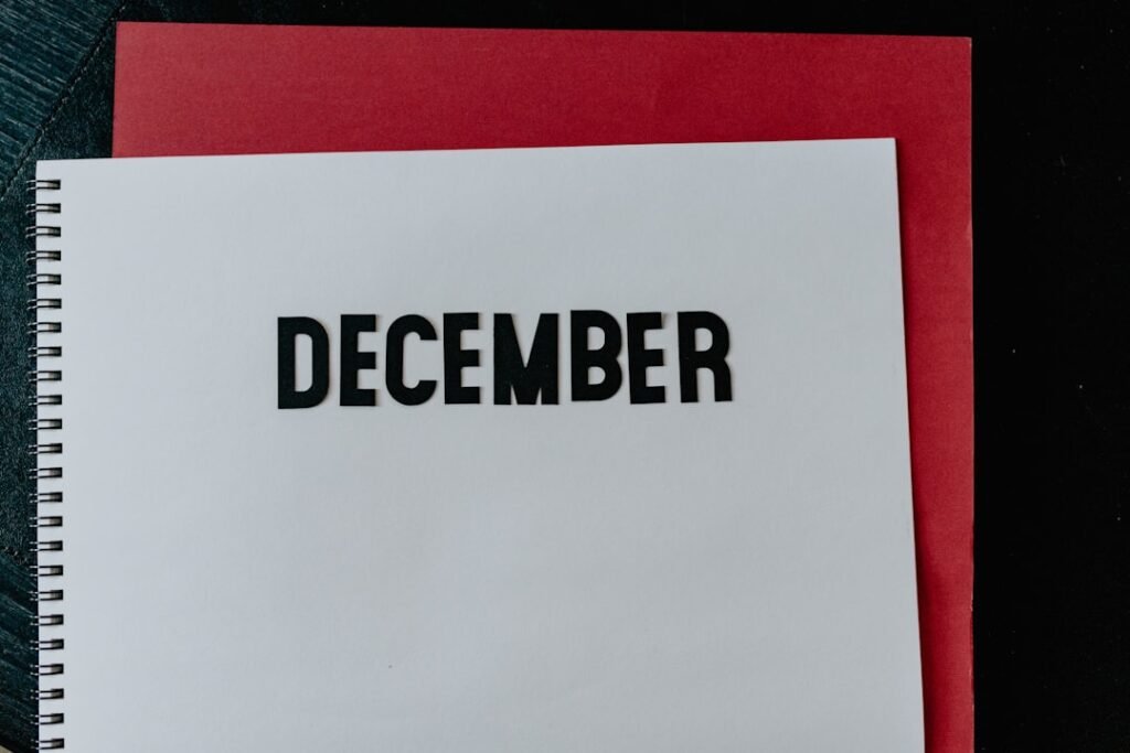 Photo Festive sale calendar
